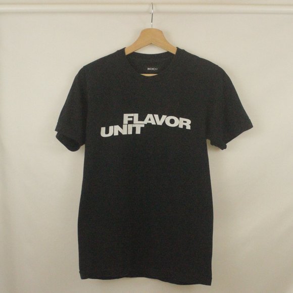 Flavor Unit Roll Wit Tha Flava Vintage Style Hip Hop 90's Group Shirt Small - Picture 3 of 5